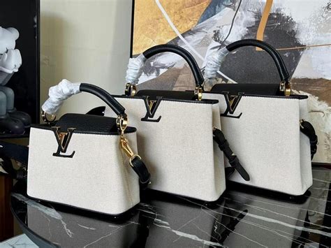 louis vuitton capucines white